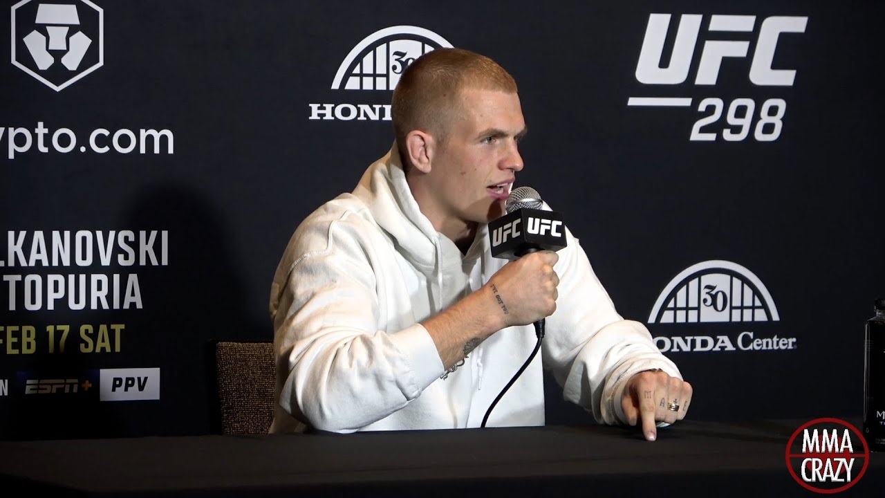 UFC 298: Volkanovski vs. Topuria Media Day Live Stream Part 2 background