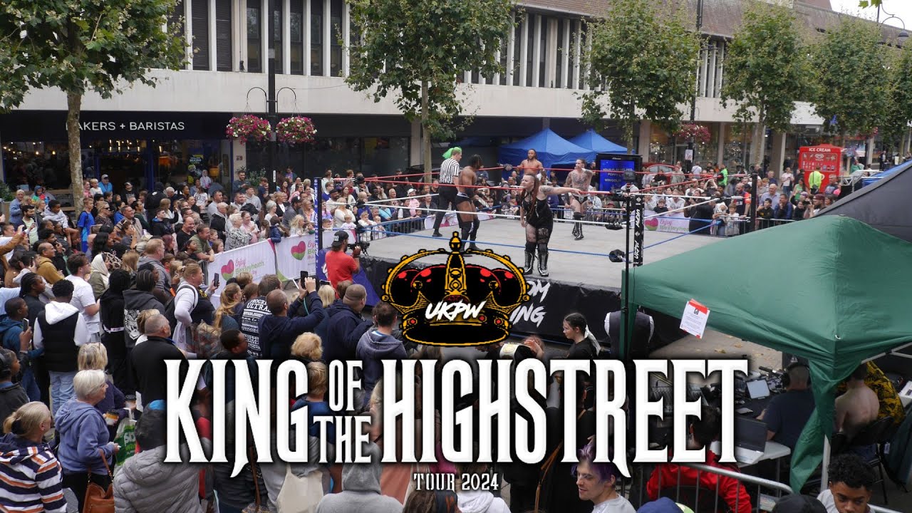 UKPW: King Of The High Street Tour 2024 background