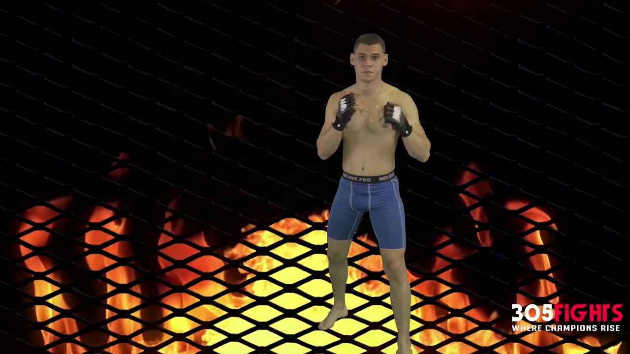 Danny Somoza 305fights #6 background