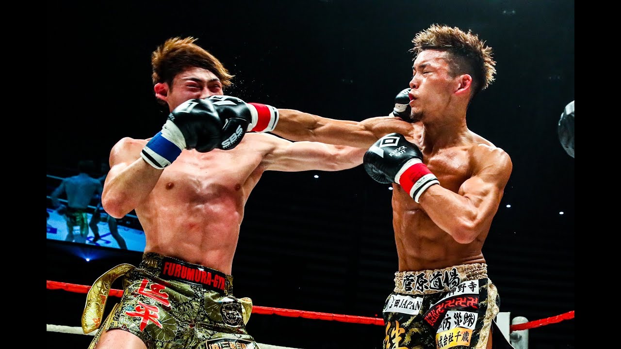 「バズーカ巧樹vs古村匡平」無法島GRAND PRIX 準決勝 テレ・マーカー Presents KNOCK OUT CHAMPIONSHIP.1 第2部・第9試合 background