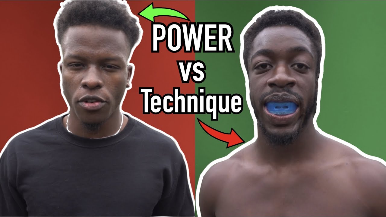 Power vs Technique BOXING MATCH