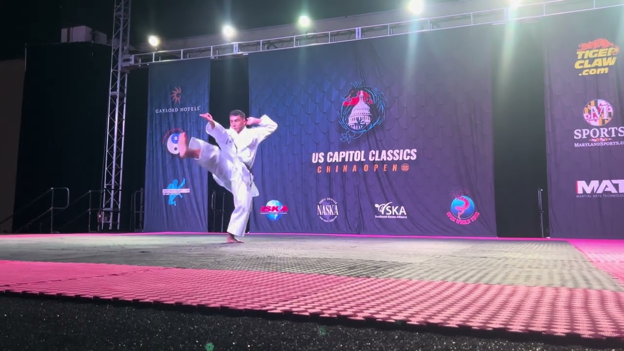 Diego Rodriguez Florez Men's Traditional Forms Overall Grand Championship - US Capitol Classics 2024 background