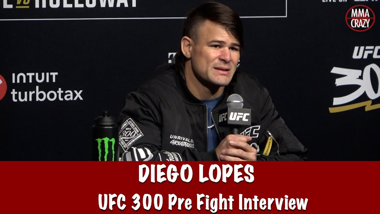 Diego Lopes talks “Tough challenge” Sodiq Yusuff & TUF with Alexa Grasso