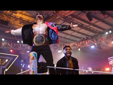 Carmelo Hayes Entrance as Unified NXT North American Champion: NXT, Jan. 11, 2022