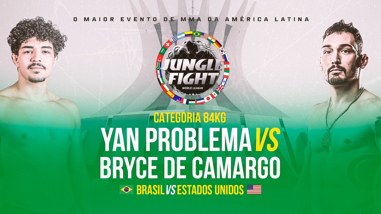 JUNGLE FIGHT 146 l BRYCE CAMARGO X YAN PROBLEMA