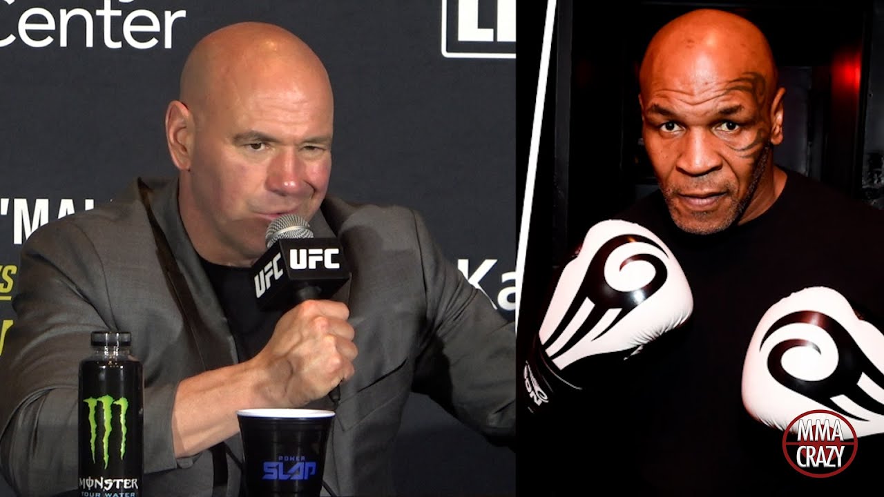 Dana White Reacts to Mike Tyson RETURN vs. Jake Paul