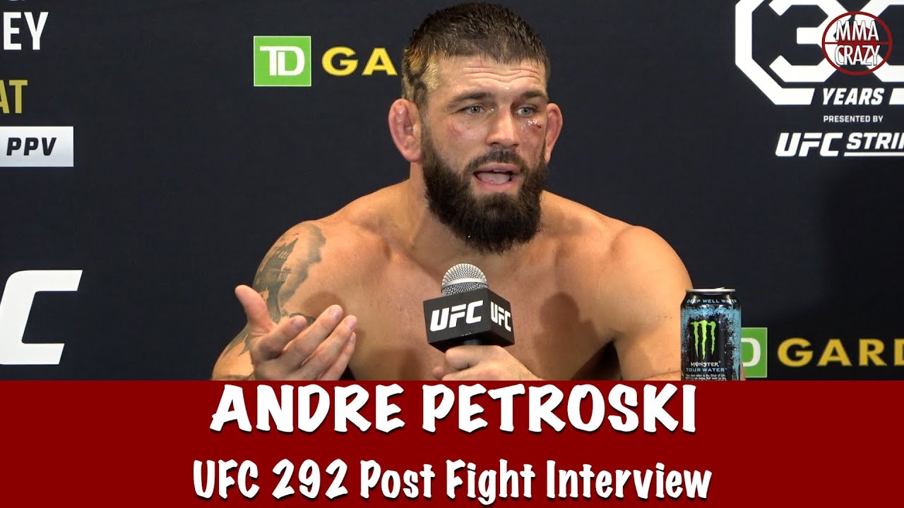 Andre Petroski “Bo Nickal can only run for so long; it’s personal to me” | UFC 292 background