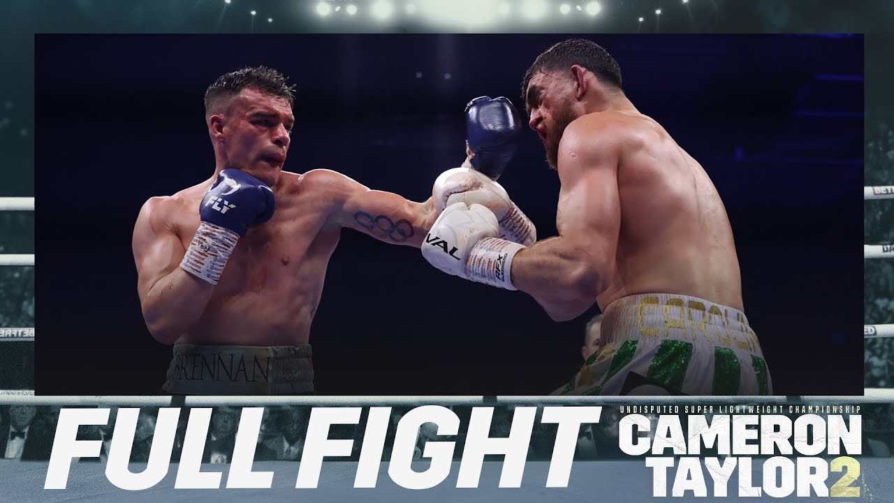 FULL FIGHT: Emmet Brennan Vs Jamie Morrissey (Cameron vs Taylor 2 Undercard) background