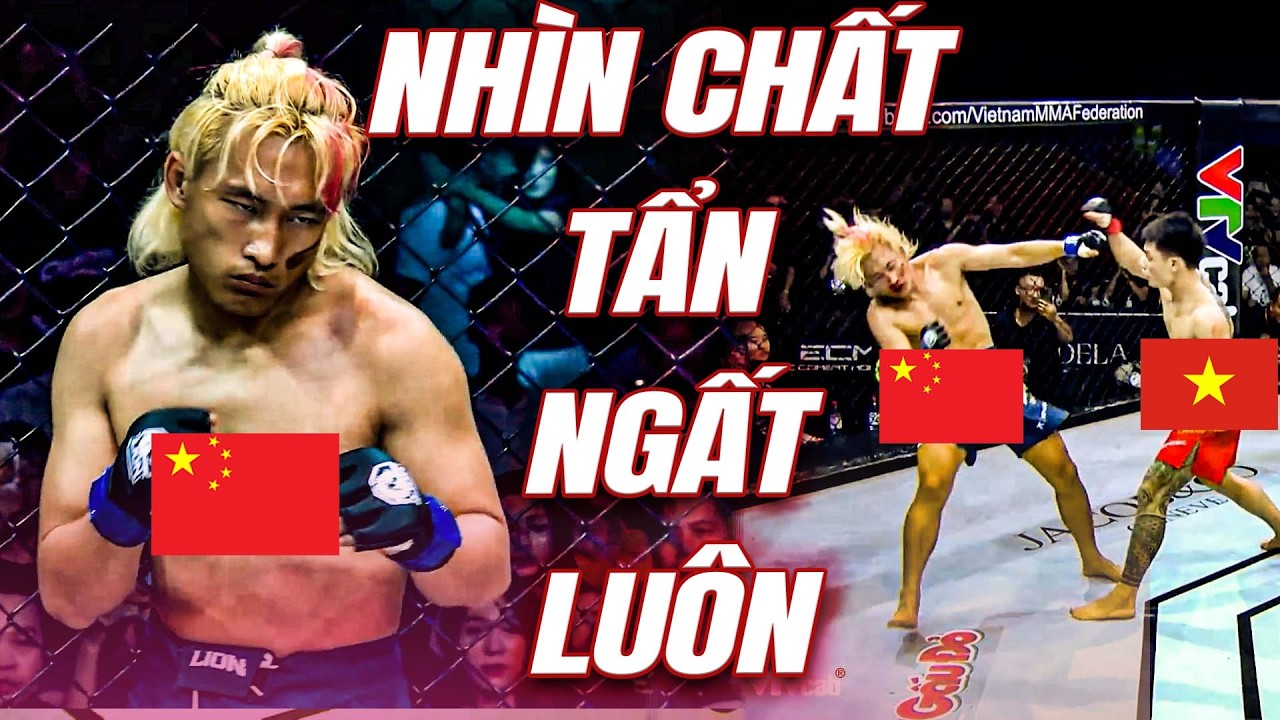Võ sỹ Trung Quốc nhìn CHẤT NGẦU. TƯỞNG MẠNH THẾ NÀO ai dè bị võ sỹ Việt Nam ĐẤM KHÔNG TRƯỢT PHÁT NÀO