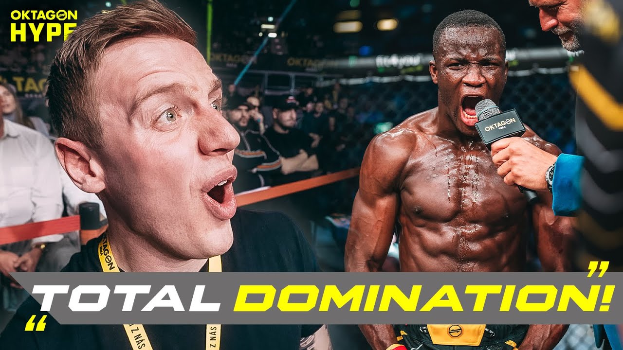 The Most PUNISHING Fight I've Ever Seen! | OKTAGON 39 VLOG background