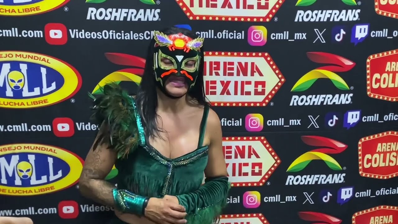 India Sioux: No creo lo conseguido en un año, me gusta Zeuxis para la final, voy con todo background