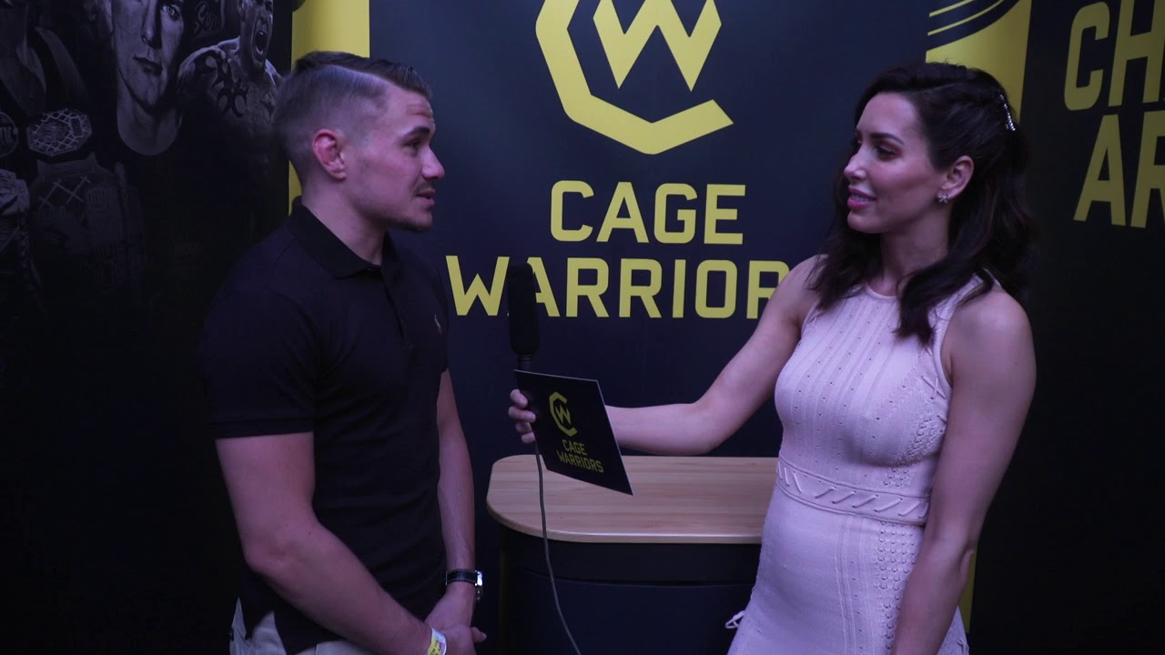 Interview with UFC prospect Nathaniel Wood at Cage Warriors 106