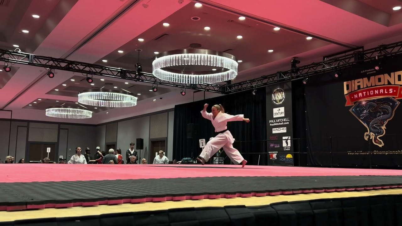Rose Rheaume Women's Japanese/Okinawan Forms - Diamond Nationals 2024 background
