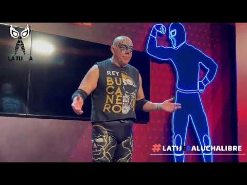 Rey Bucanero: No me lo esperaba, se debe levantar la cara y seguir adelante backdrop