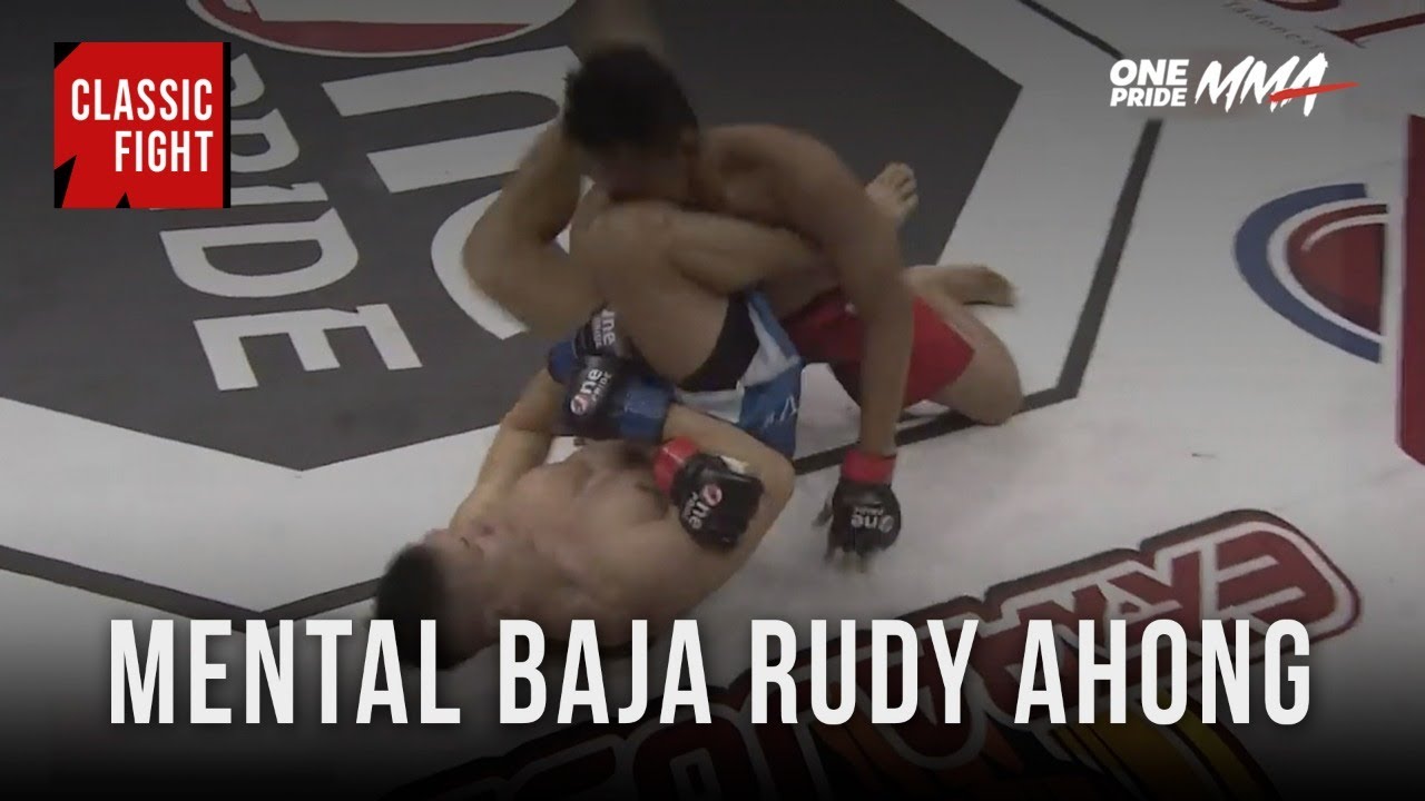 Mental Baja Rudy 'Ahong' Gunawan || Classic Fight One Pride MMA background