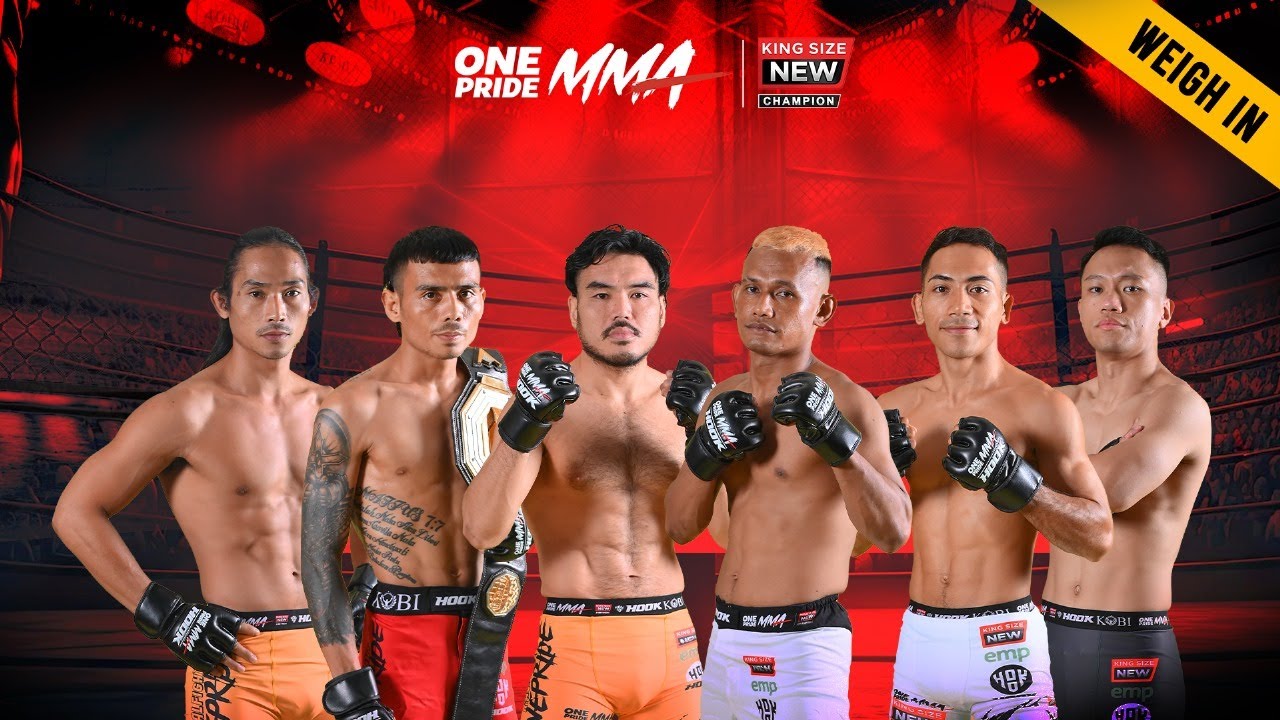 MENYODORKAN RAHANGNYA, SIAP ADU PUKUL | WEIGH IN ONE PRIDE MMA backdrop