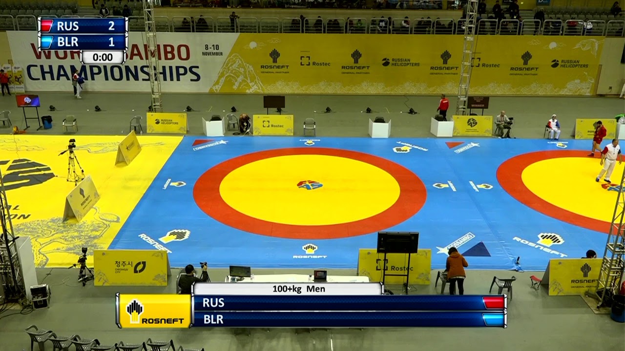 World SAMBO Championships 2019. Day 3. Mat 2