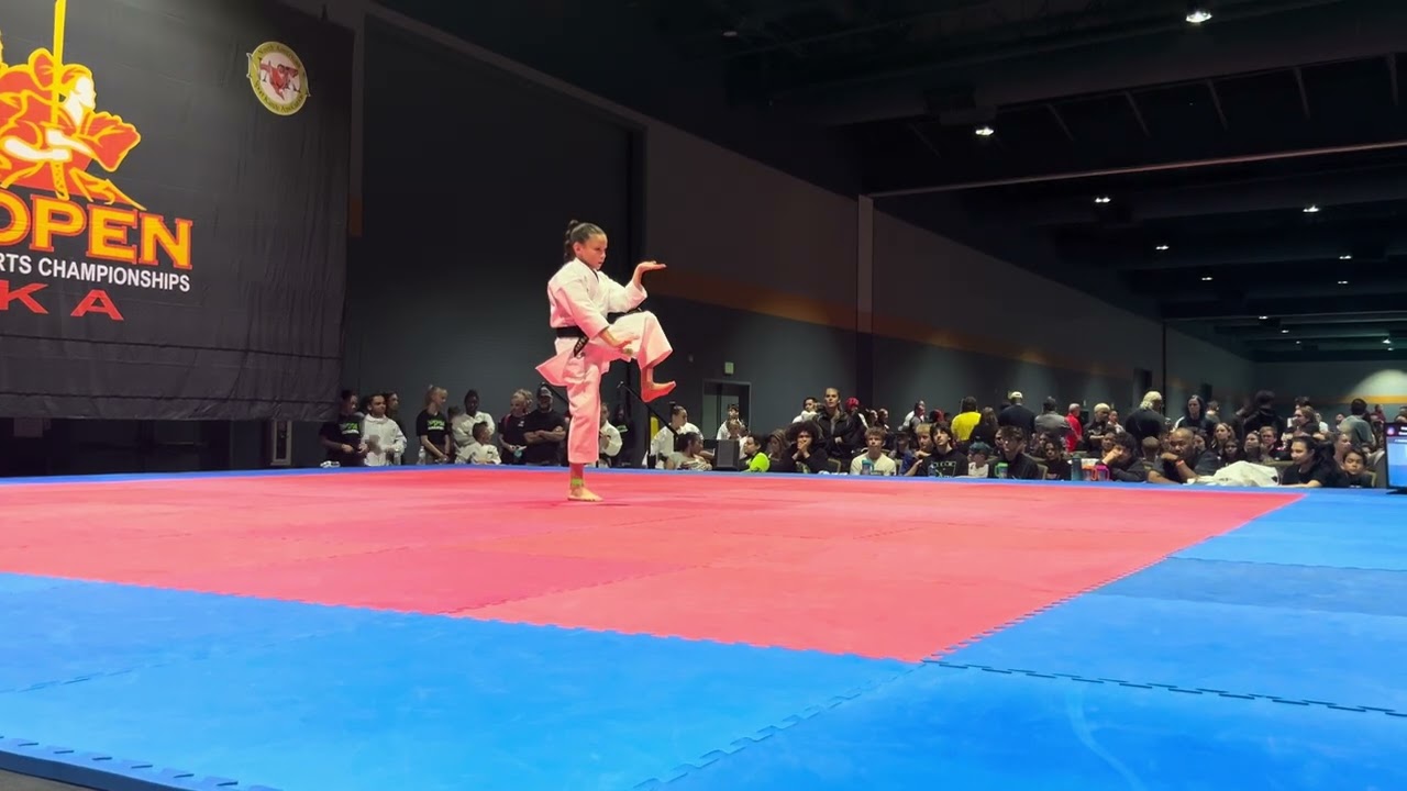 Madalynn Wiersma 13 & Under Girls Traditional Forms Grand Championship -U.S. Open 2024