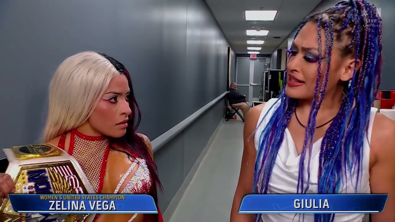 Giulia confronts Zelina Vega: SmackDown, May. 30, 2025