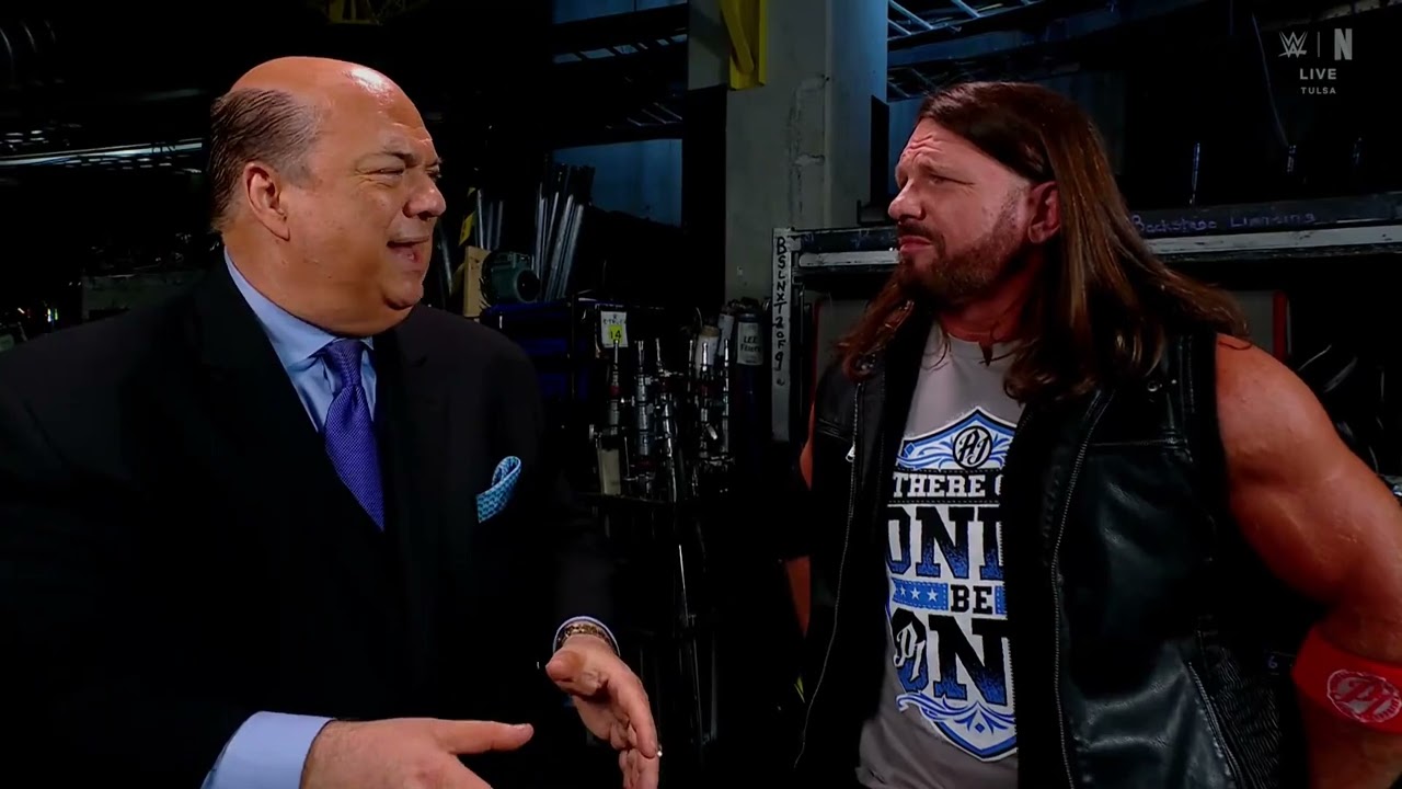 Paul Heyman advises AJ Styles to stay away from MITB and focus on the IC Title: Raw, Jun. 2, 2025 backdrop