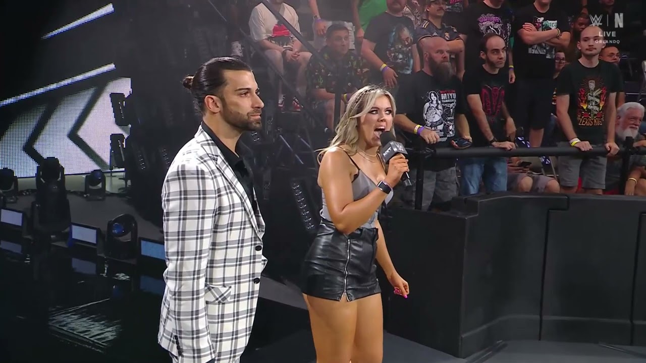 Jordynne Grace vs. Blake Monroe Set for Weaponized Steel Cage Match at No Mercy | NXT Sep 23, 2025 background