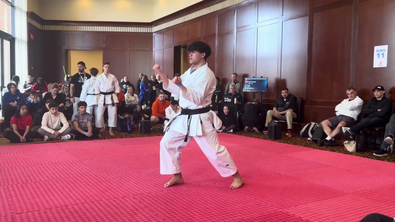 Noah Sansait 14-17 Boys Traditional Forms Grand Championship - Ocean State Grand Nationals 2024 background