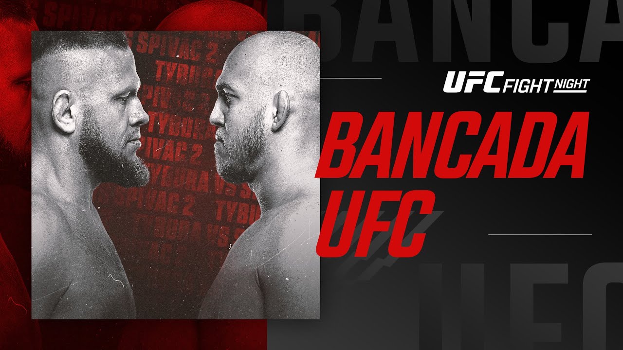 Bancada UFC Vegas 95: Tybura x Spivac 2