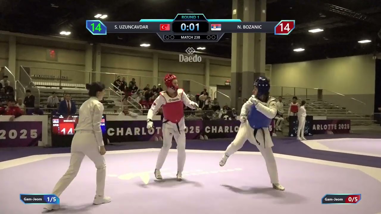238 Quarterfinals W +67kg TUR S UZUNCAVDAR SRB N BOZANIC PGM