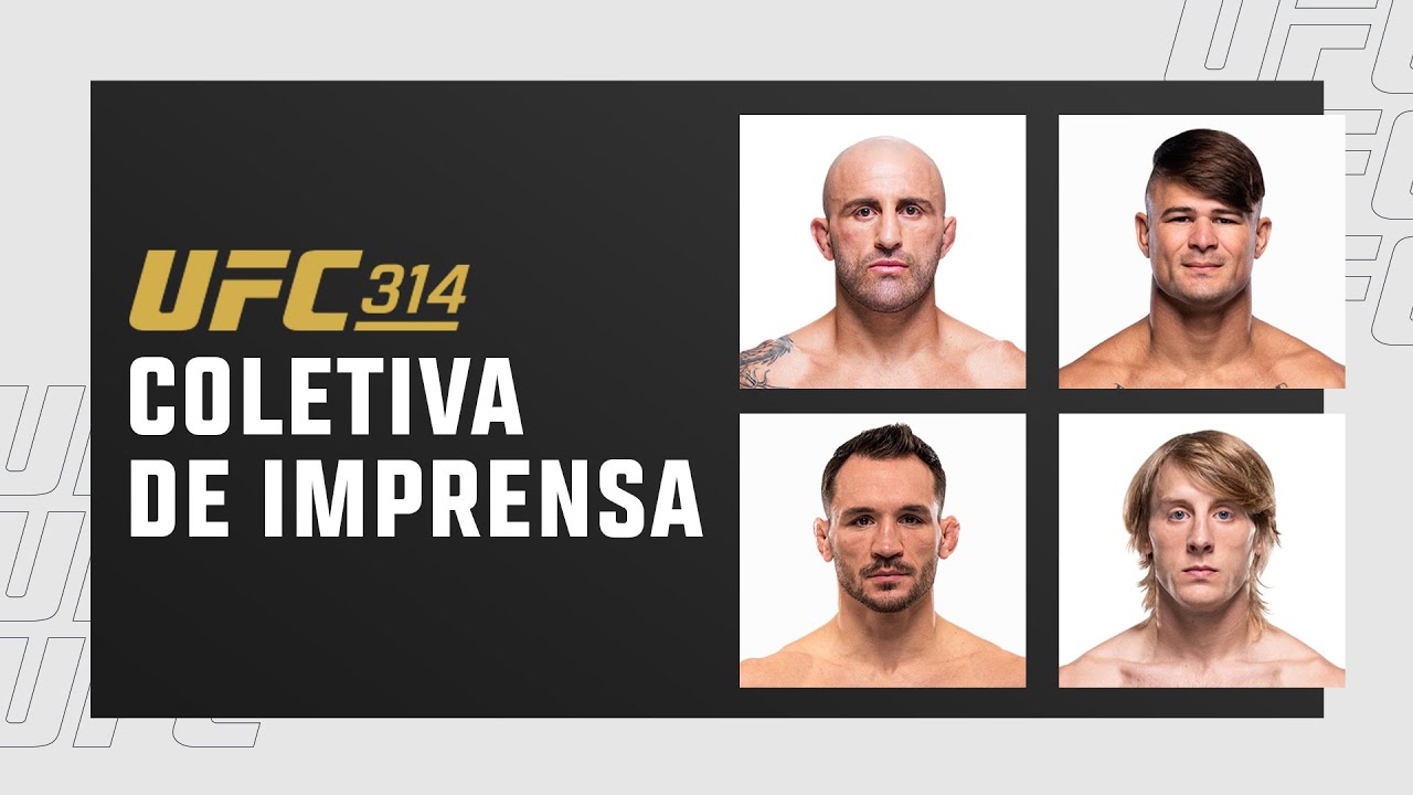 Coletiva de Imprensa | UFC 314: Volkanovski x Lopes background