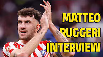 Matteo Ruggeri interview before Atlético de Madrid-Getafe in #LaPreguntaMahou