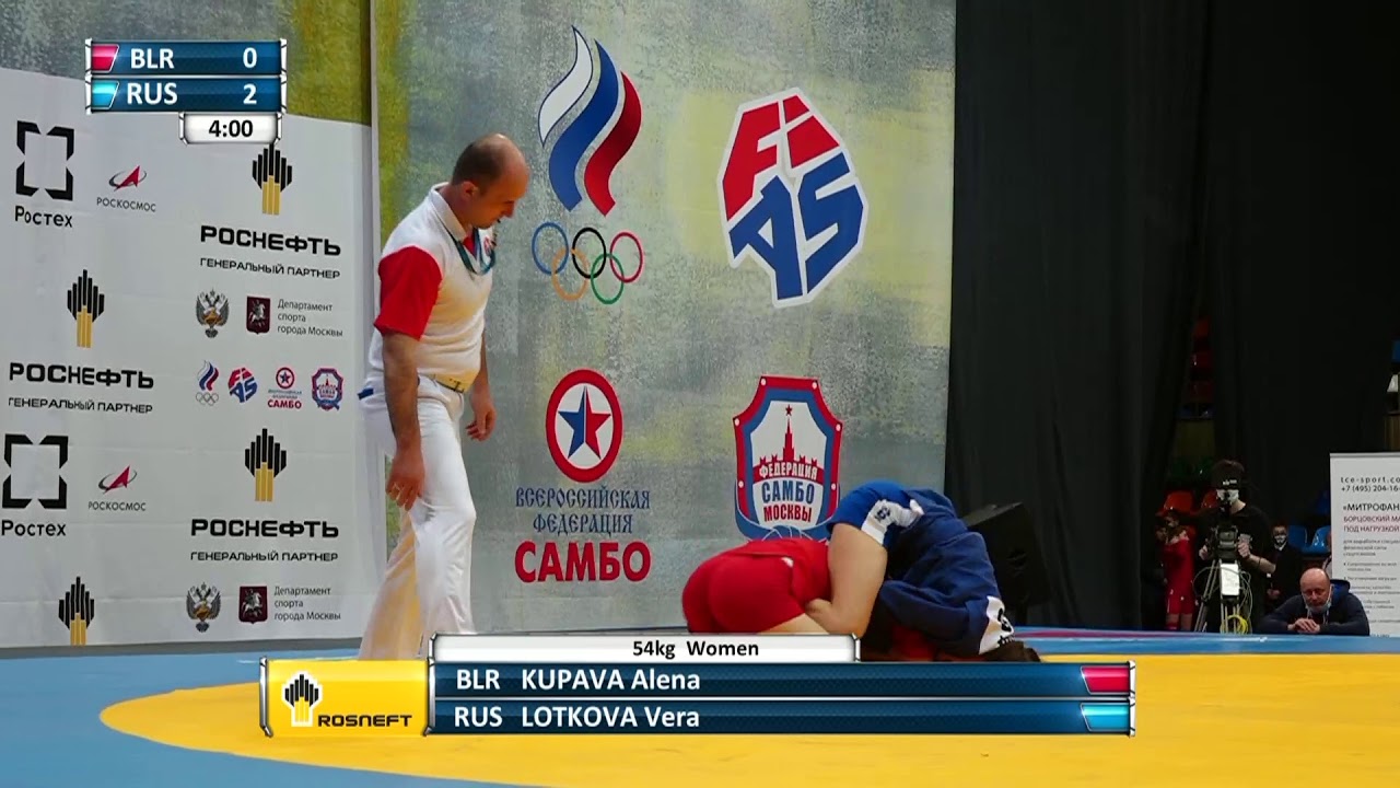 World SAMBO Cup Kharlampiev Memorial 2021. Day 1. Mat 1 background