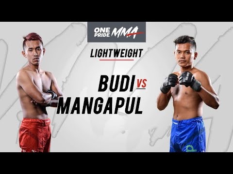 BUDI RAHARDJO VS MANGAPUL SINAGA | FULL FIGHT ONE PRIDE MMA 67 LOCAL PRIDE #2