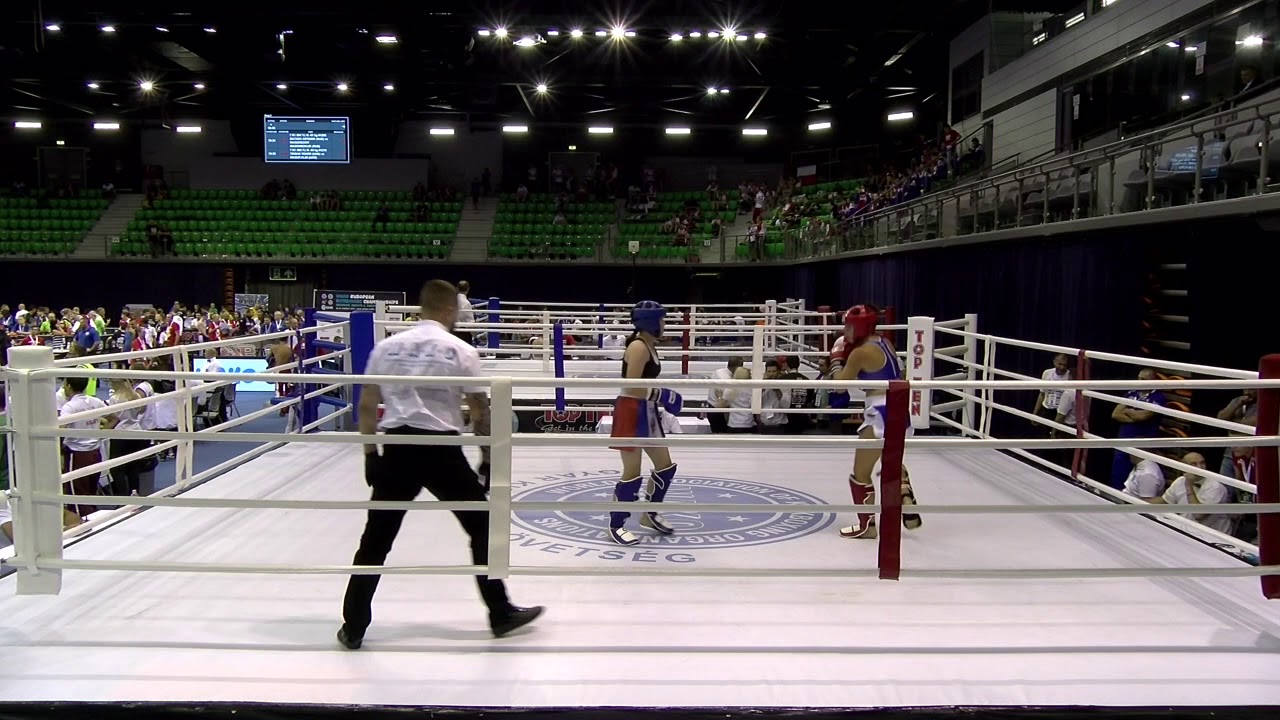 Noemi Esposito v Buzurel Khovalyg WAKO European Championships 2019