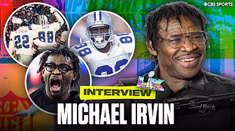 Michael Irvin would take Emmitt Smith over Barry Sanders, picks Super Bowl winner 👀
