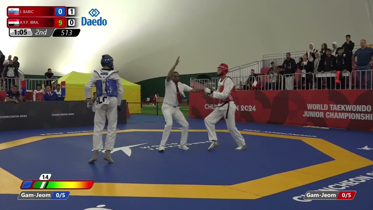 513 Round of 32 Men 73kg SLO J BABIC EGY A Y F IBRA