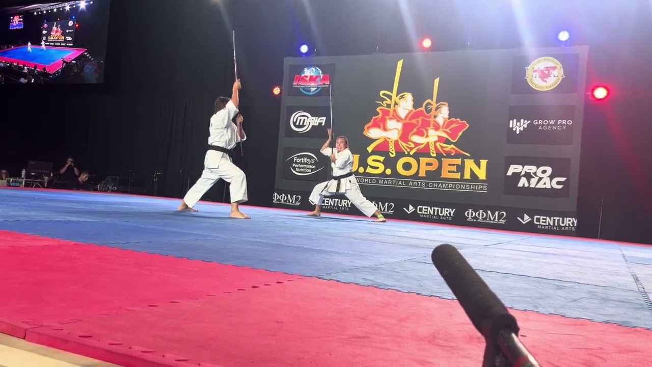 Kodi and Michael Molina Synchronized Weapons ISKA World Championship - U.S. Open 2024