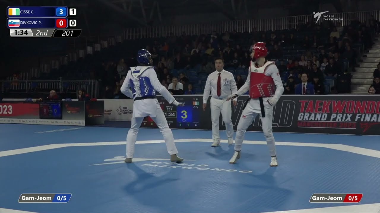 201 Round of 16 MEN M +80KG CIV CISSE C SLO DIVKOVIC P