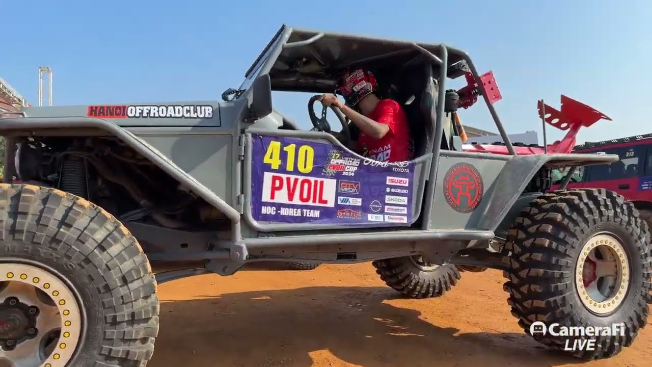 live phát trực tiếp off-road tại VOC (Vietnam Off-road Cup) 2024