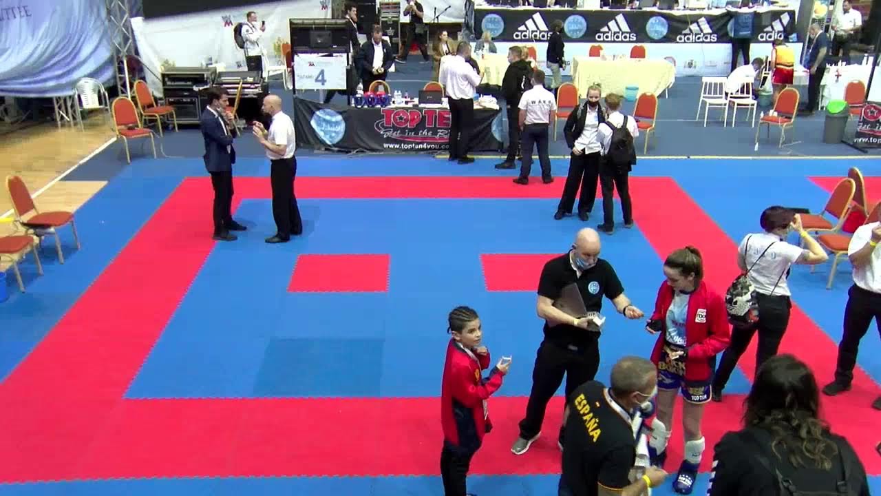 Tatami 4 11/11/21 WAKO European Championships background