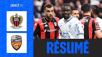 Match FOU entre Nice et Lorient | 23ème journée - Ligue 1 McDonald's 25/26