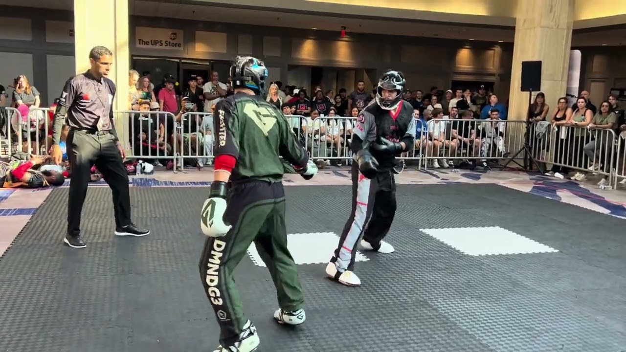 Enrique Letona vs Kristhian Rivas Open Weight Sparring Semifinals - Battle of Atlanta 2024 background