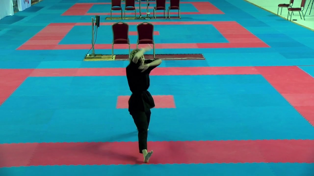 Anastasia Belyuchenko Creative Forms WAKO World Championships 2019 background