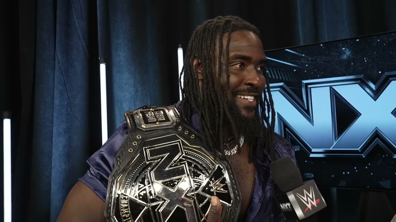 Yoshiki Inamura interrupts Oba Femi's interview | NXT Jul 1, 2025 background