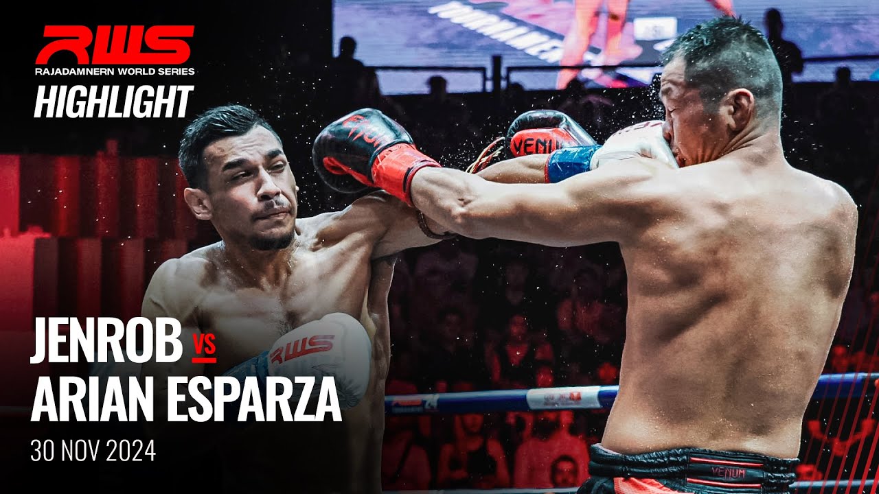 Highlight l Jenrob Suanjarkcafe vs Arian Esparza Weerasaklek I RWS