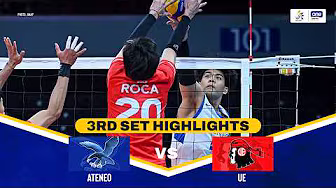 ATENEO vs UE | SET 3 HIGHLIGHTS | UAAP SEASON 88 MEN’S VOLLEYBALL | MAR 14, 2026