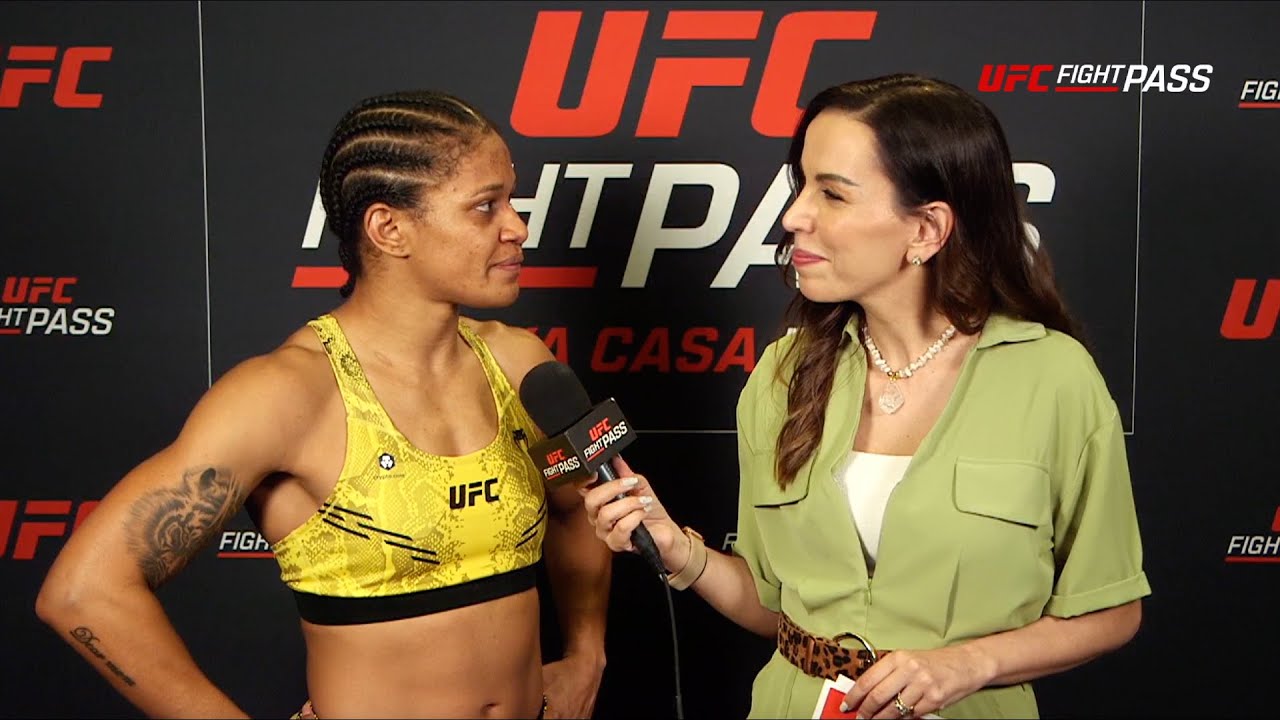 Gabriella Fernandes: "A pressão para vencer era muito grande" | UFC Vegas 93