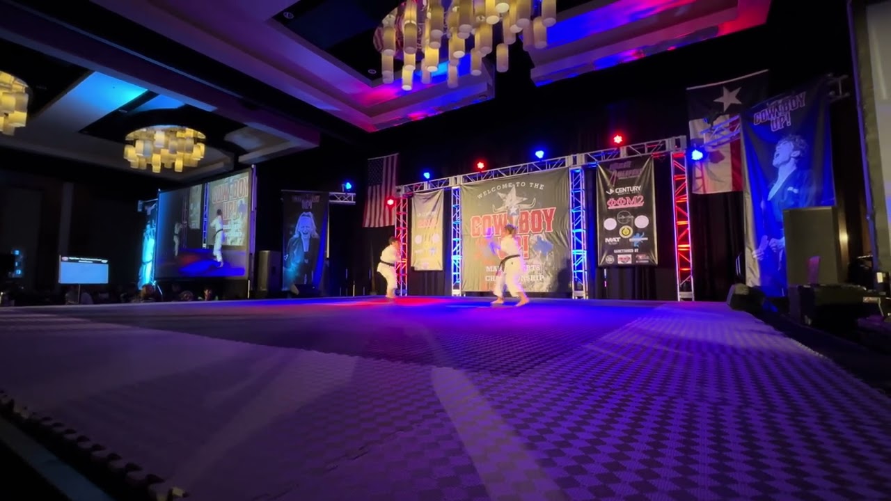 Kodi and Michael Molina Synchronized Weapons Grands - Cowboy Up Martial Arts Championships 2024