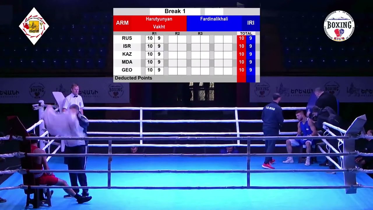 Vakhtang Harutyunyan (ARM) vs. Issa Fardin (IRI) Yerevan Mayor Cup 2025 QF's (75kg) background