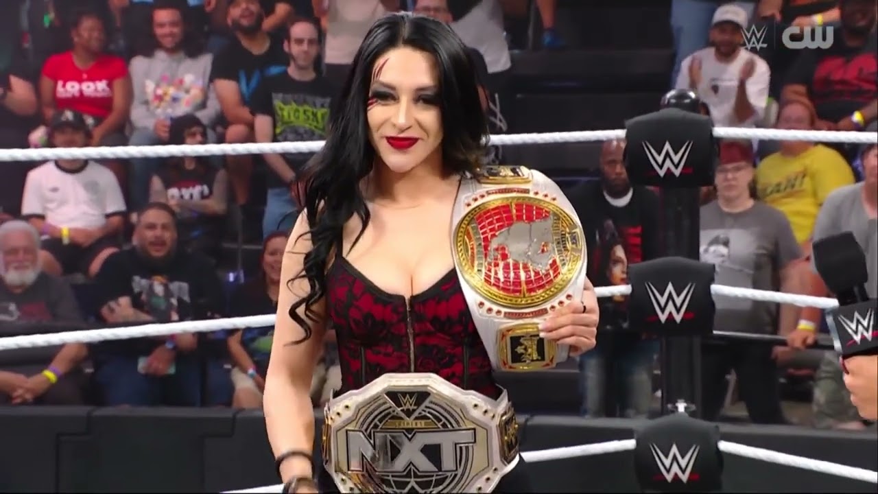 Stephanie Vaquer relinquishes the NXT Women's North American Championship: NXT, Apr. 1, 2025 backdrop