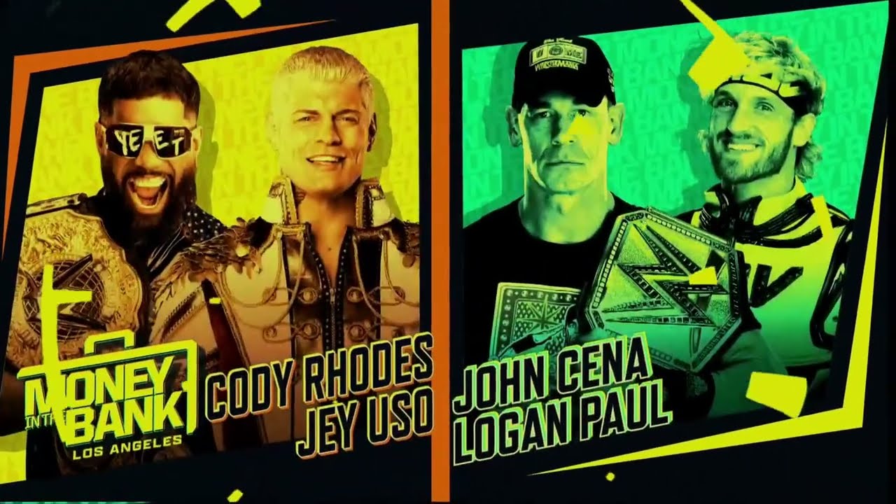 WWE Money in The Bank Official Full Match Card: SmackDown, May. 30, 2025 background